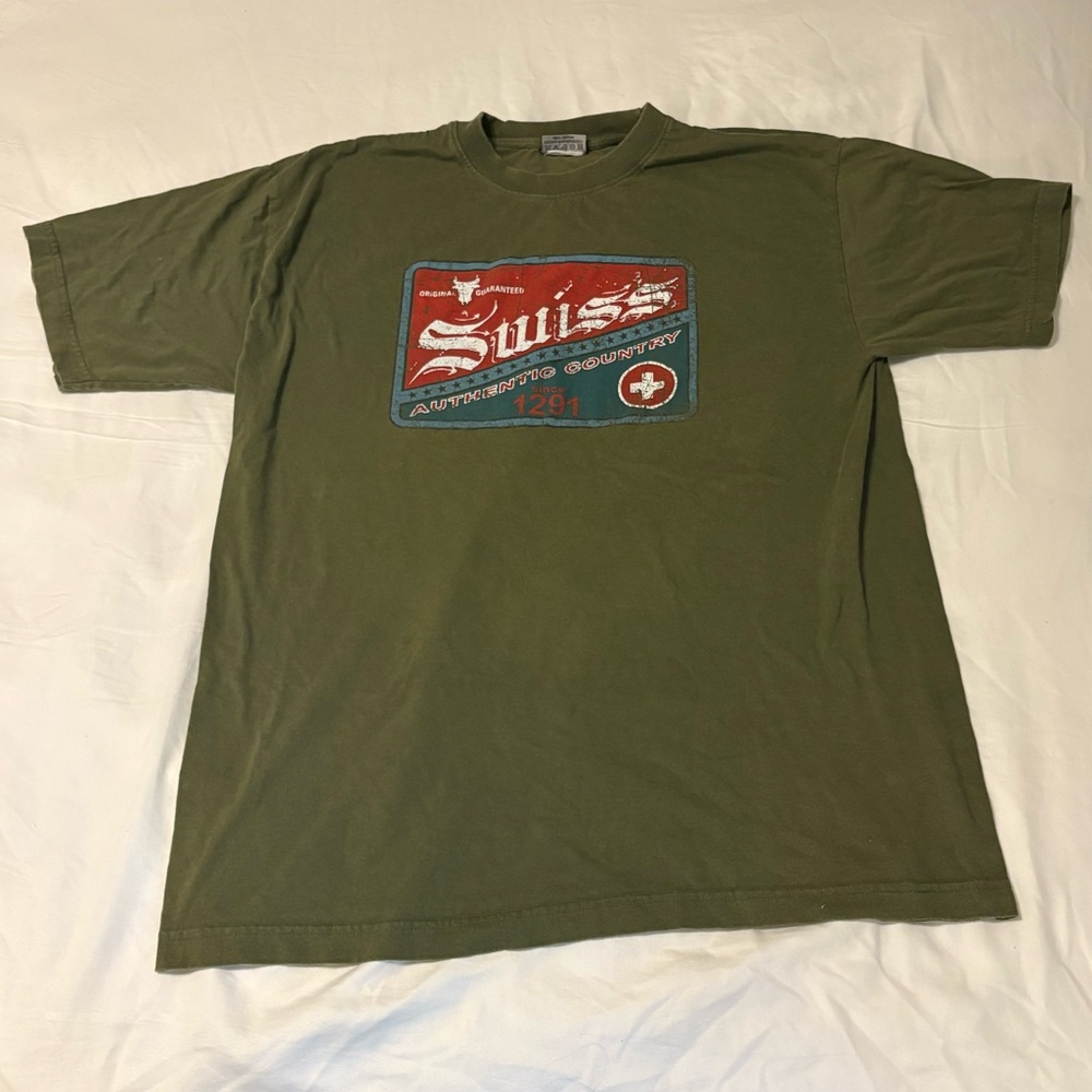 Country Army Green T-Shirt